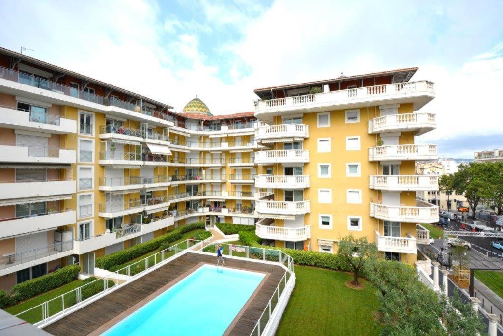 Palais Des Domes Piscine Et Parking Lejlighed Nice Eksteriør billede